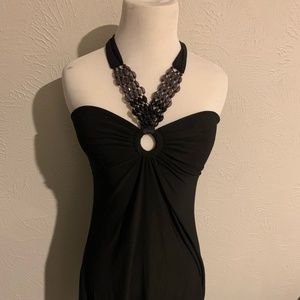 Black Halter Dress